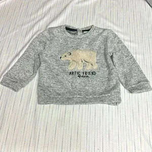 Bout'chou - long  sleeve pullover sweatshirt/sweater. Size 24 months